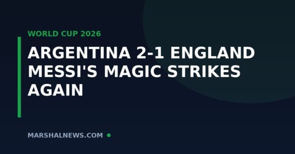 Argentina 2-1 England: Messi’s Magic Sets Up a World Cup Final Against Spain
