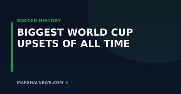 The Biggest World Cup Upsets in History: Shocks That Defined the Tournament