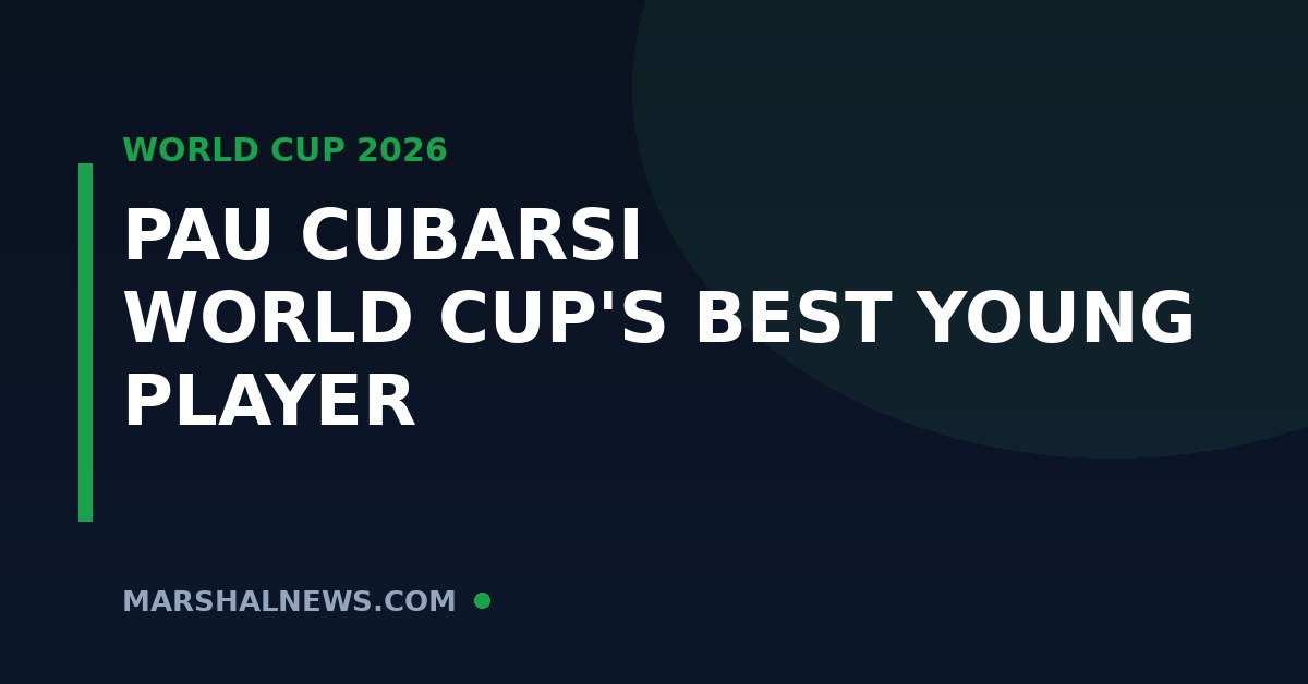 Pau Cubarsi: The 19-Year-Old Who Anchored the World Cup’s Best Defense