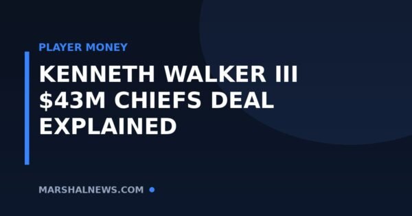 Kenneth Walker III to the Chiefs: Full Contract Breakdown