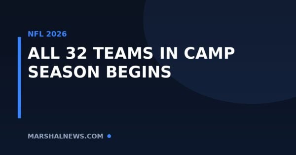 All 32 NFL Teams in Camp Today: The Season Officially Begins