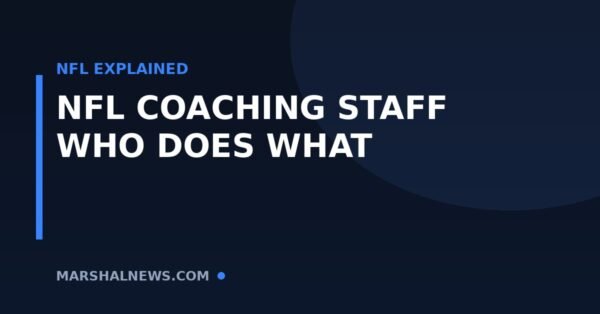 NFL Coaching Staff Explained: Head Coach vs Coordinators vs Position Coaches