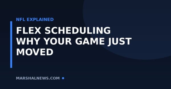 How NFL Flex Scheduling Works (And Why Your Game Just Moved)
