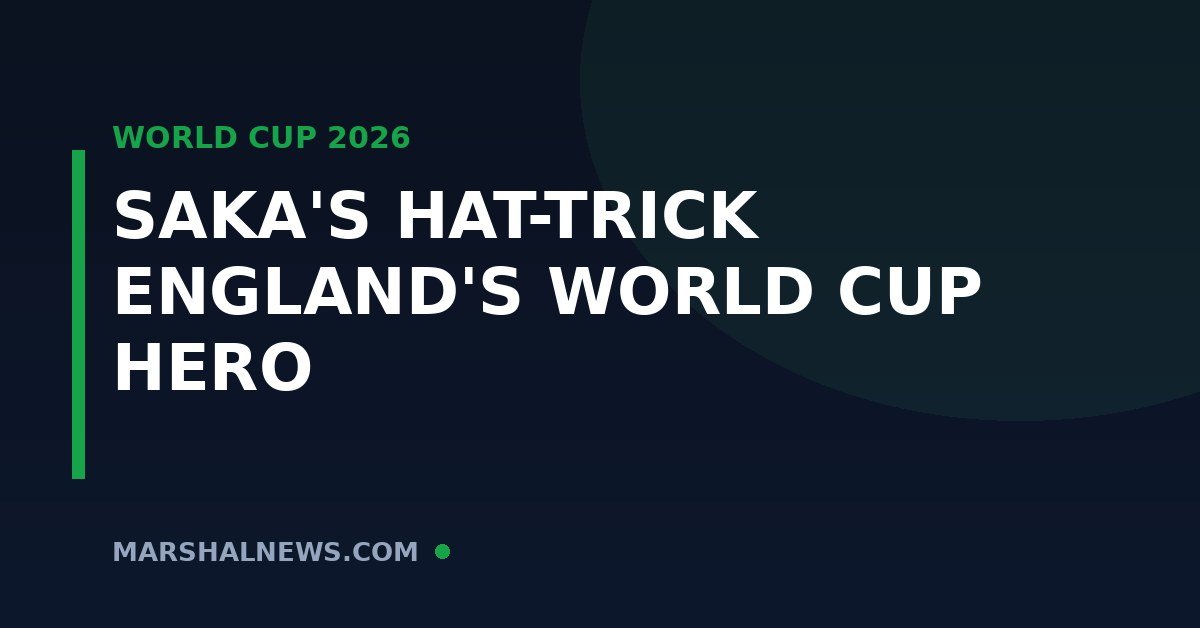 Bukayo Saka’s Hat-Trick Heroics: England’s World Cup Hero in the Bronze Final