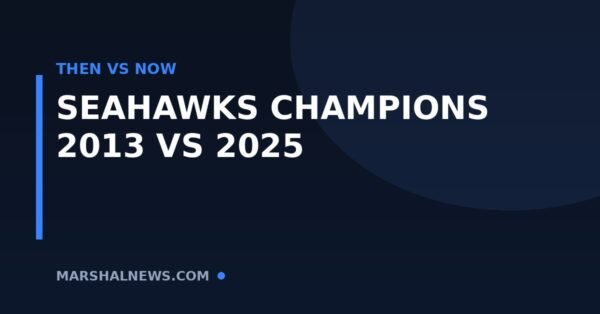 Seahawks Champions Then vs Now: 2013 Legion of Boom vs the 2025 Title Team