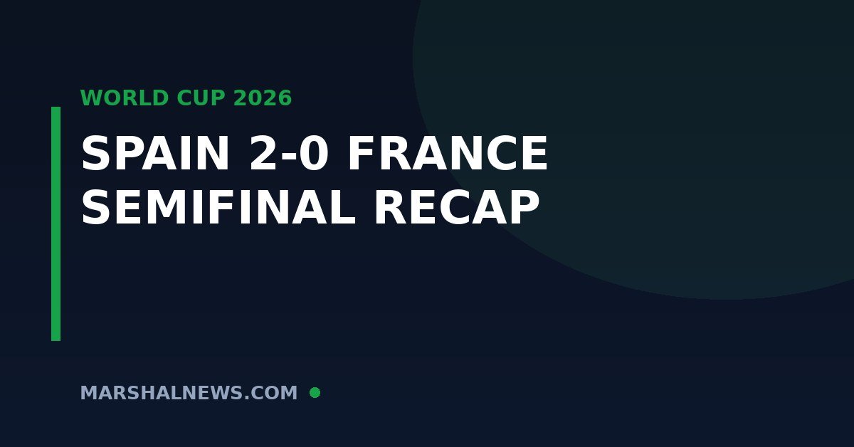 Spain 2-0 France: La Roja Shut Down Mbappe to Reach the World Cup Final