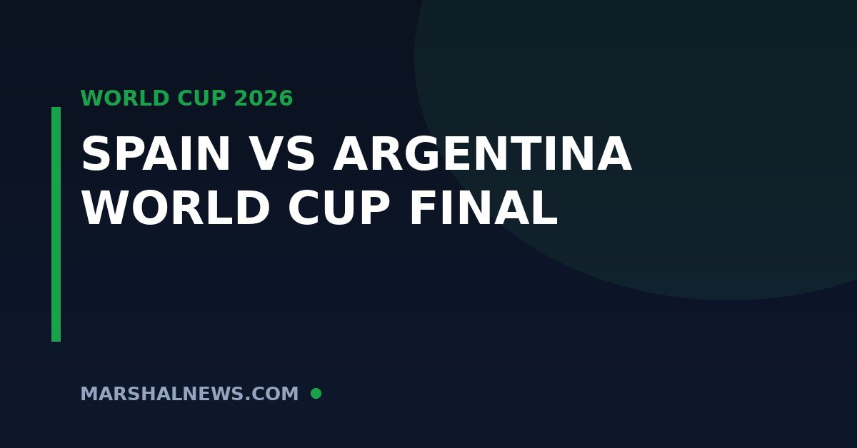 Spain vs Argentina: The 2026 World Cup Final Preview, Sunday July 19 at MetLife
