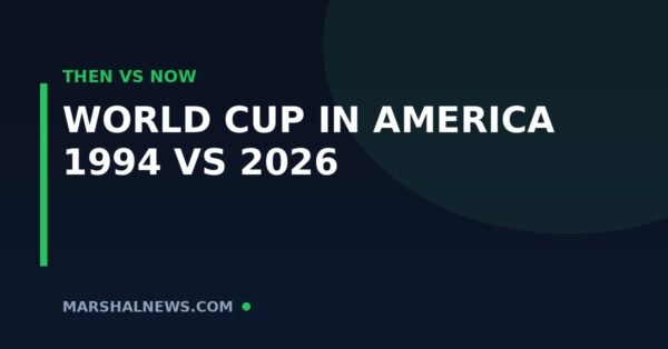 World Cup in America: 1994 vs 2026 – What Changed in 32 Years