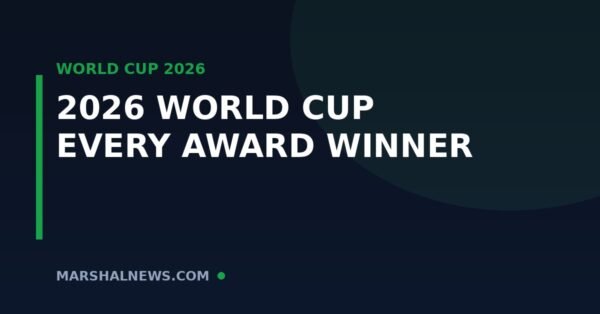 Every 2026 World Cup Award Winner: Golden Boot, Golden Ball, Golden Glove & More